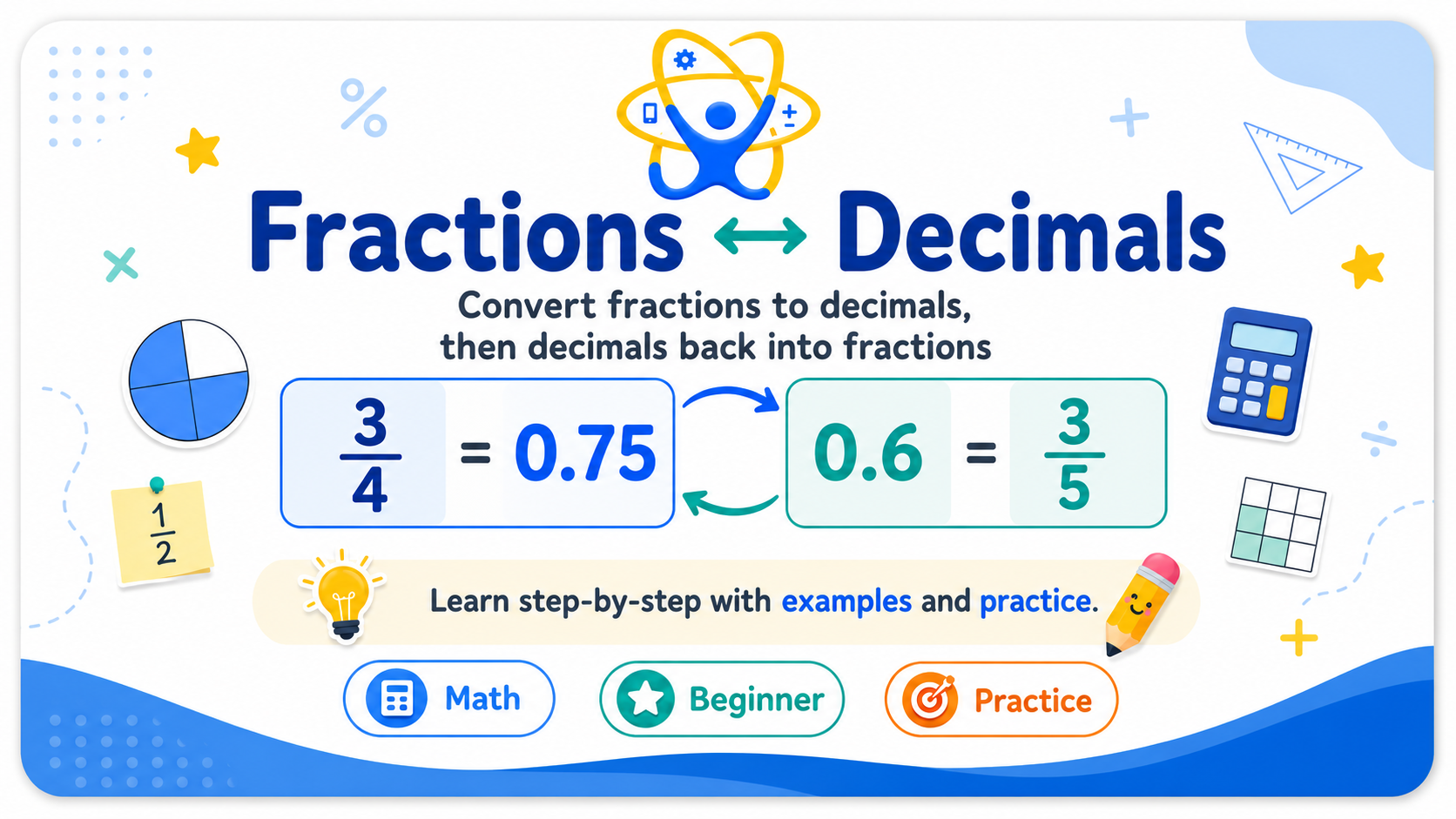 Decimal and Fraction Conversion Course Image
