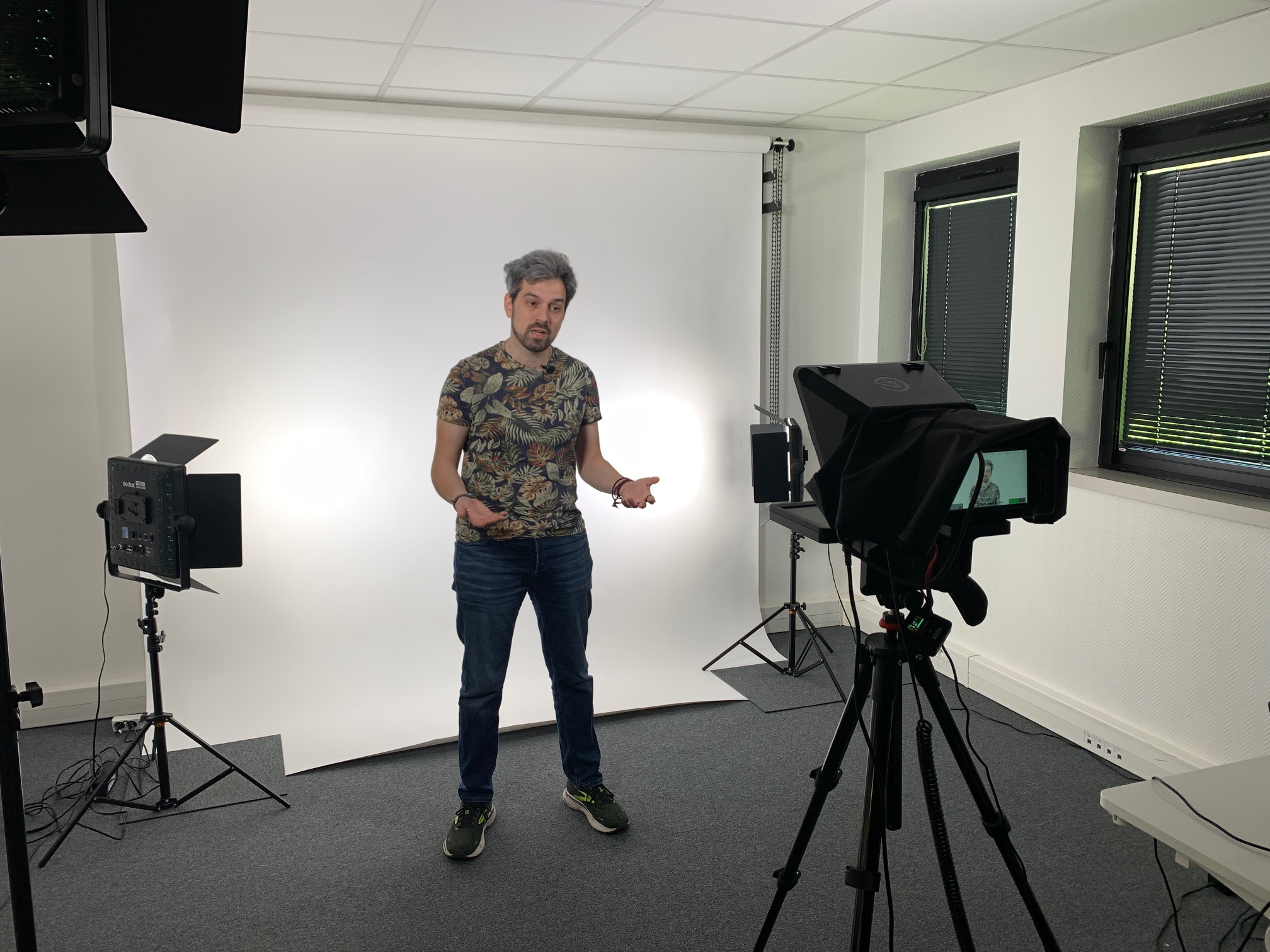 Photographie du studio vidéo de Kawalearn