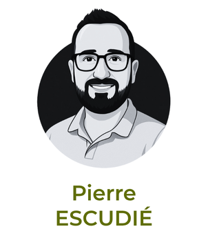 Illustration e noir et blanc de Pierre Escudié