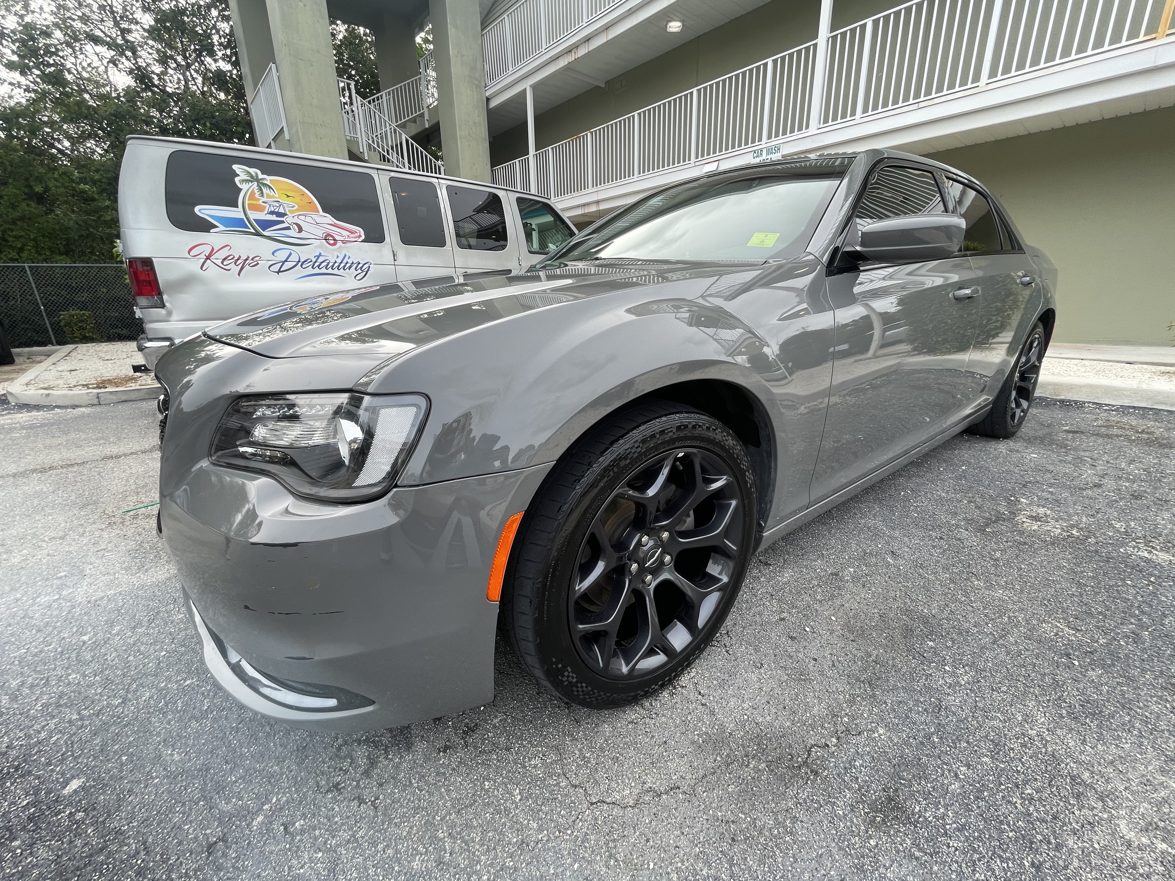 Keys Detailing team providing professional mobile detailing in the Florida Keys