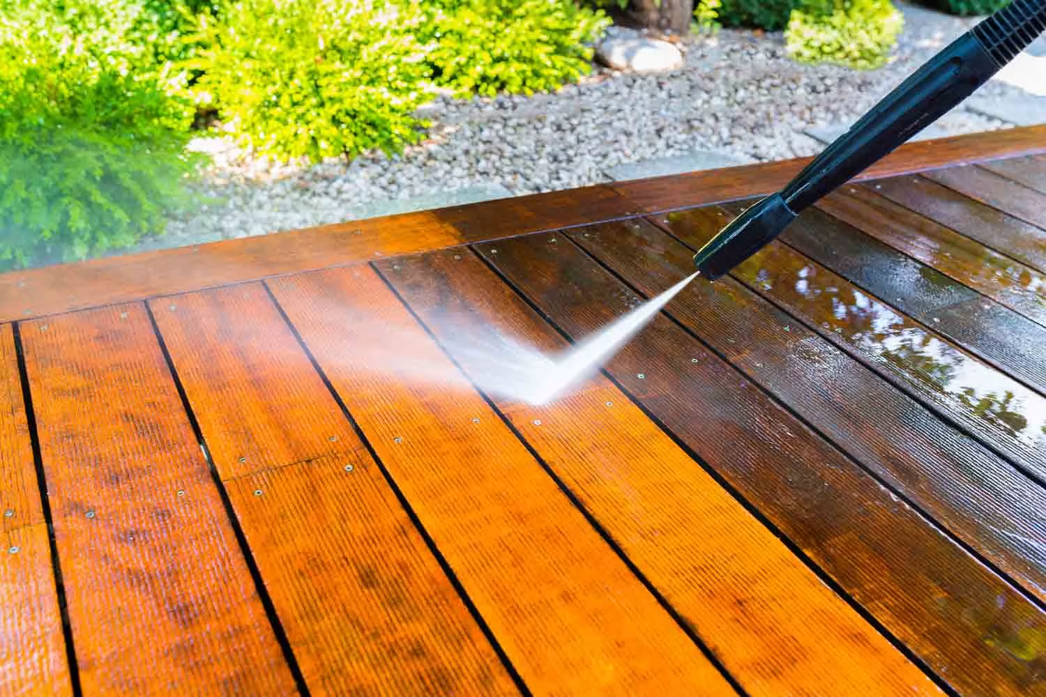 Pressure washing docks driveways and home exteriors in the Florida Keys
