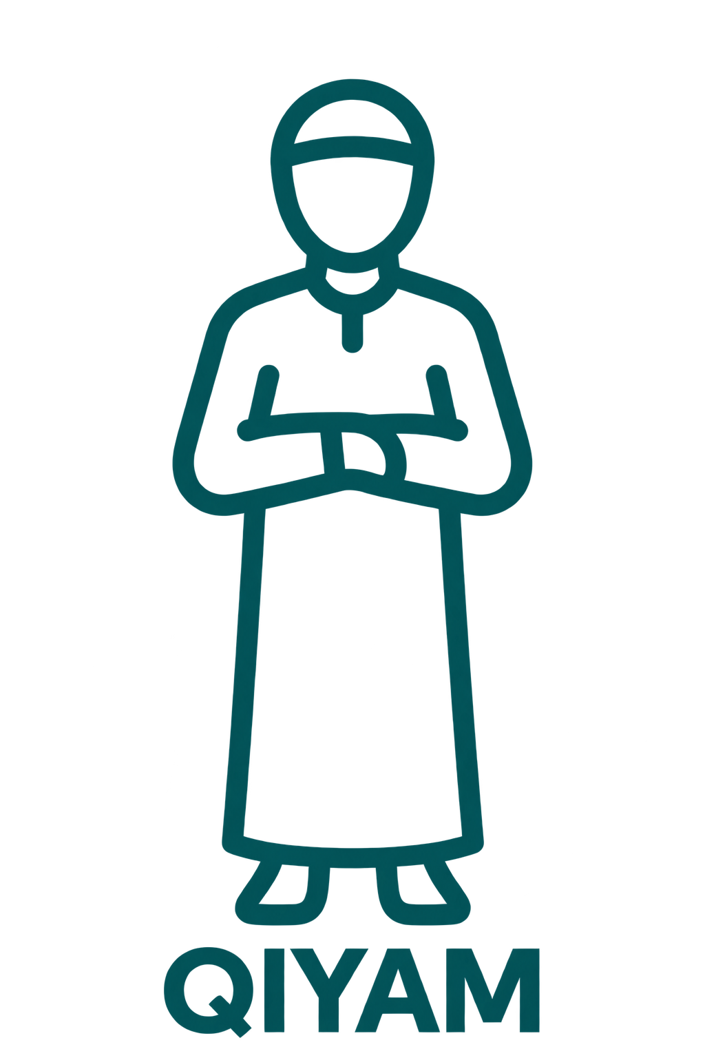Qiyam standing position during salah