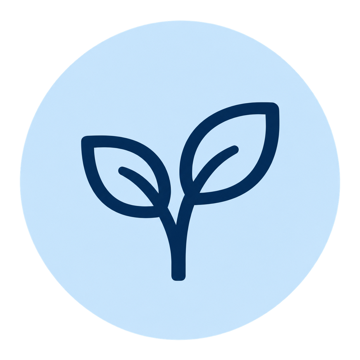 Sprouting plant icon