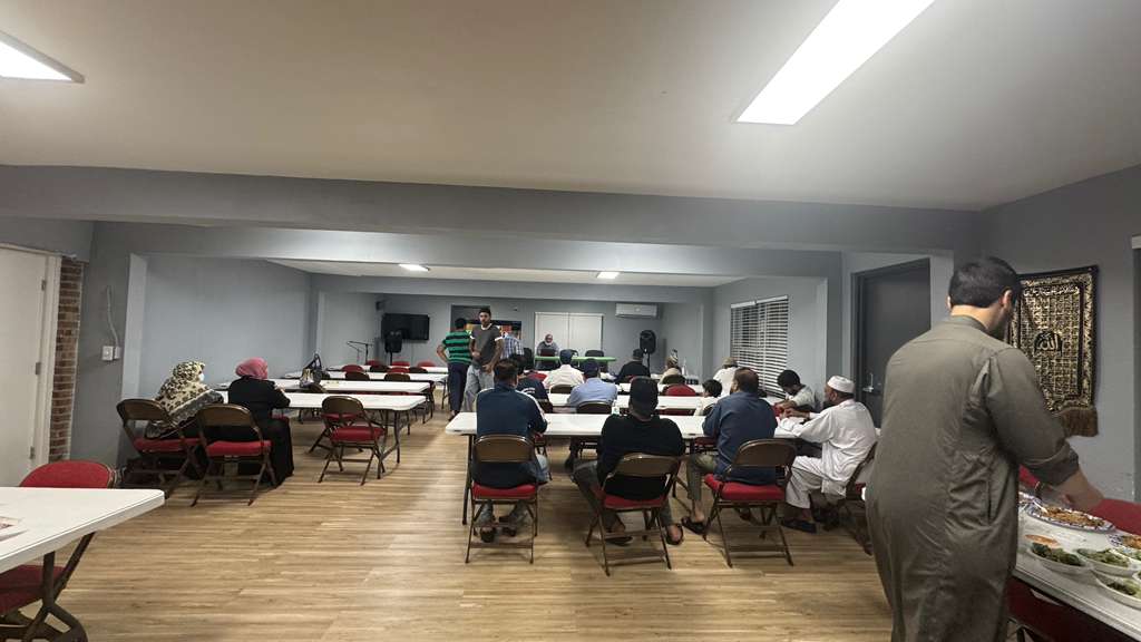 Community members gathered at ASIA Center