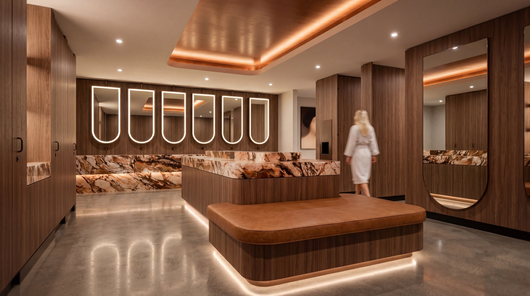 The bathhouse