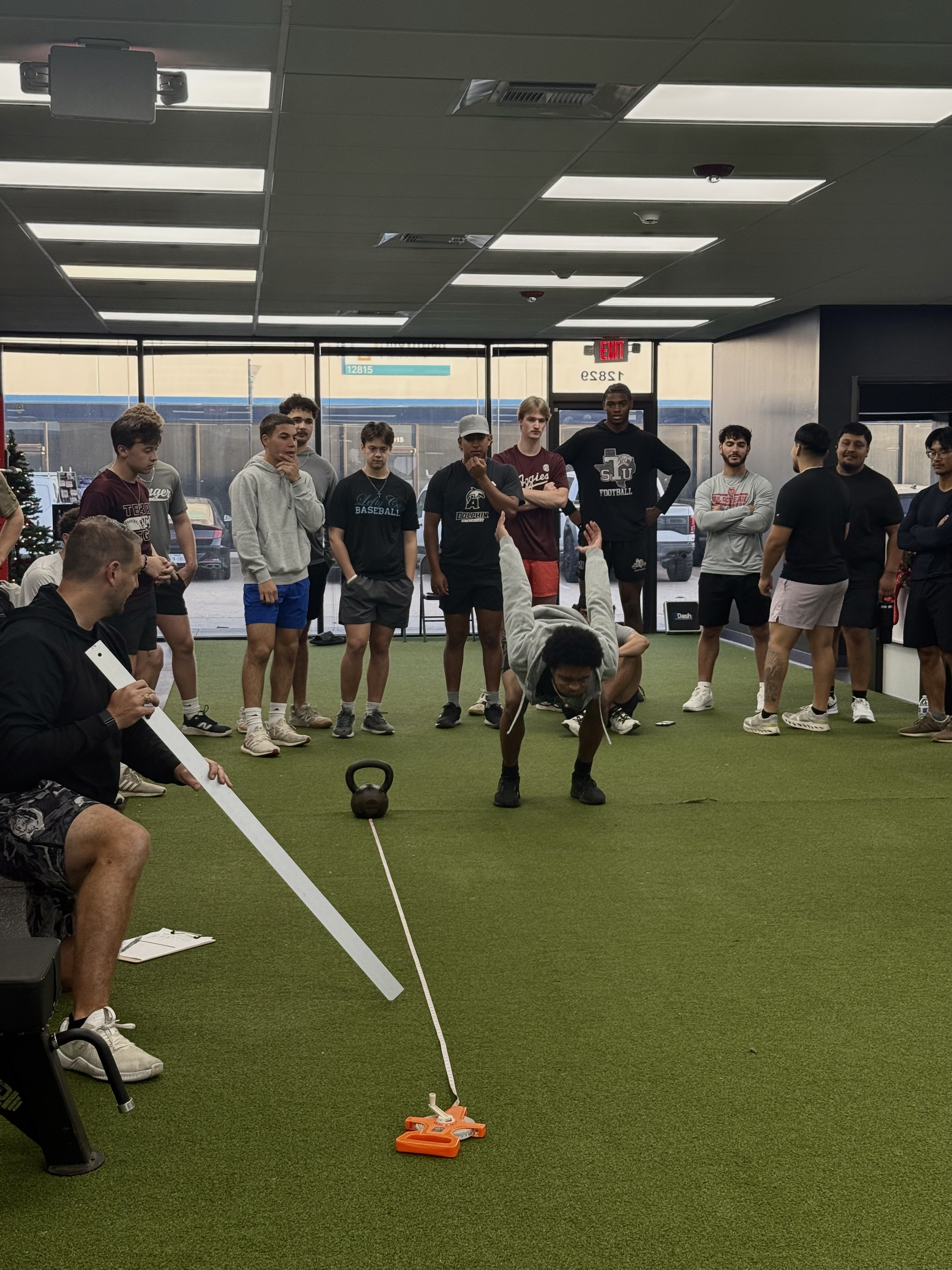 Training at Optimal Sports Performance Stafford TX