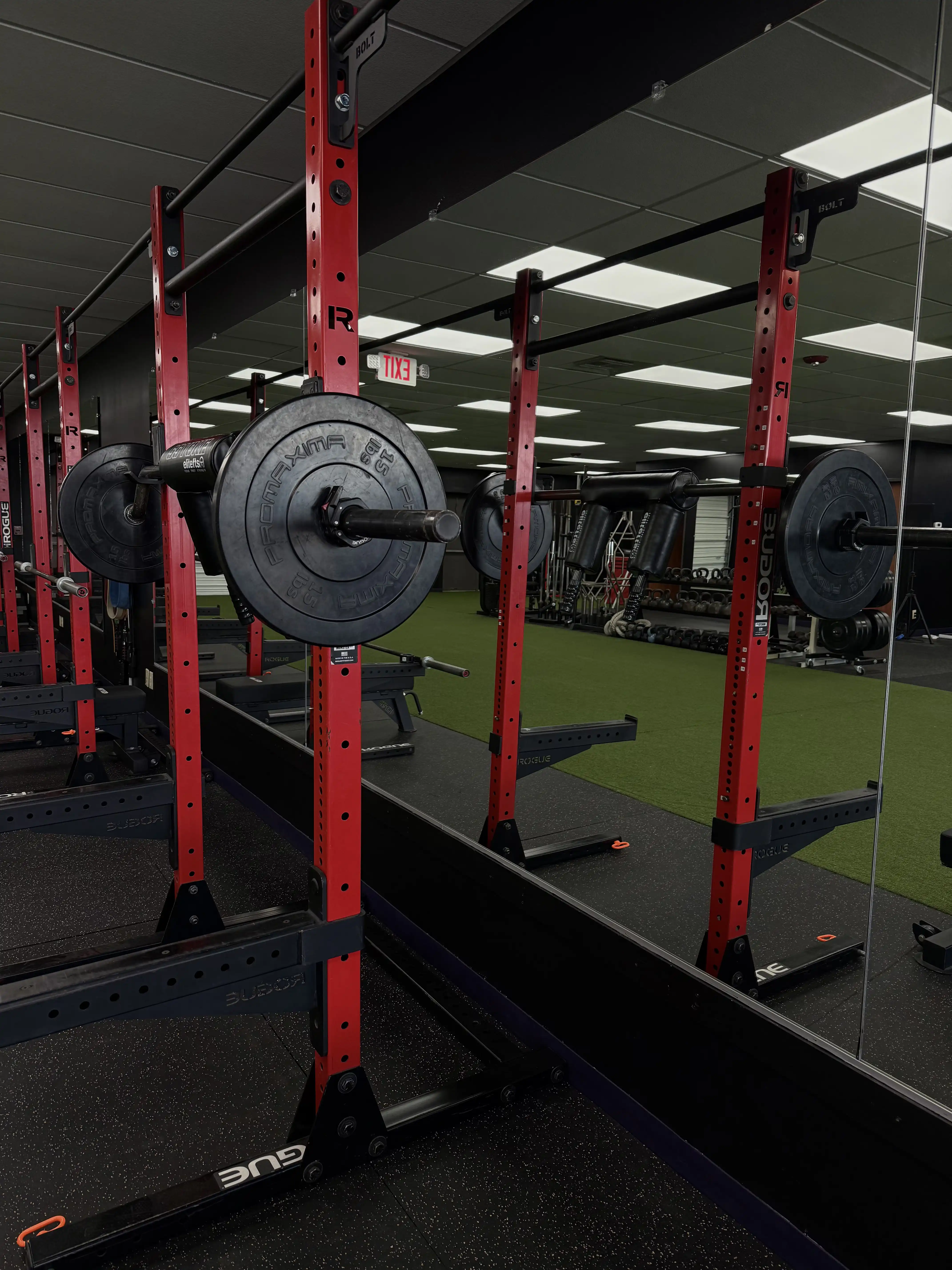 Adult fitness group training at OSP Stafford TX