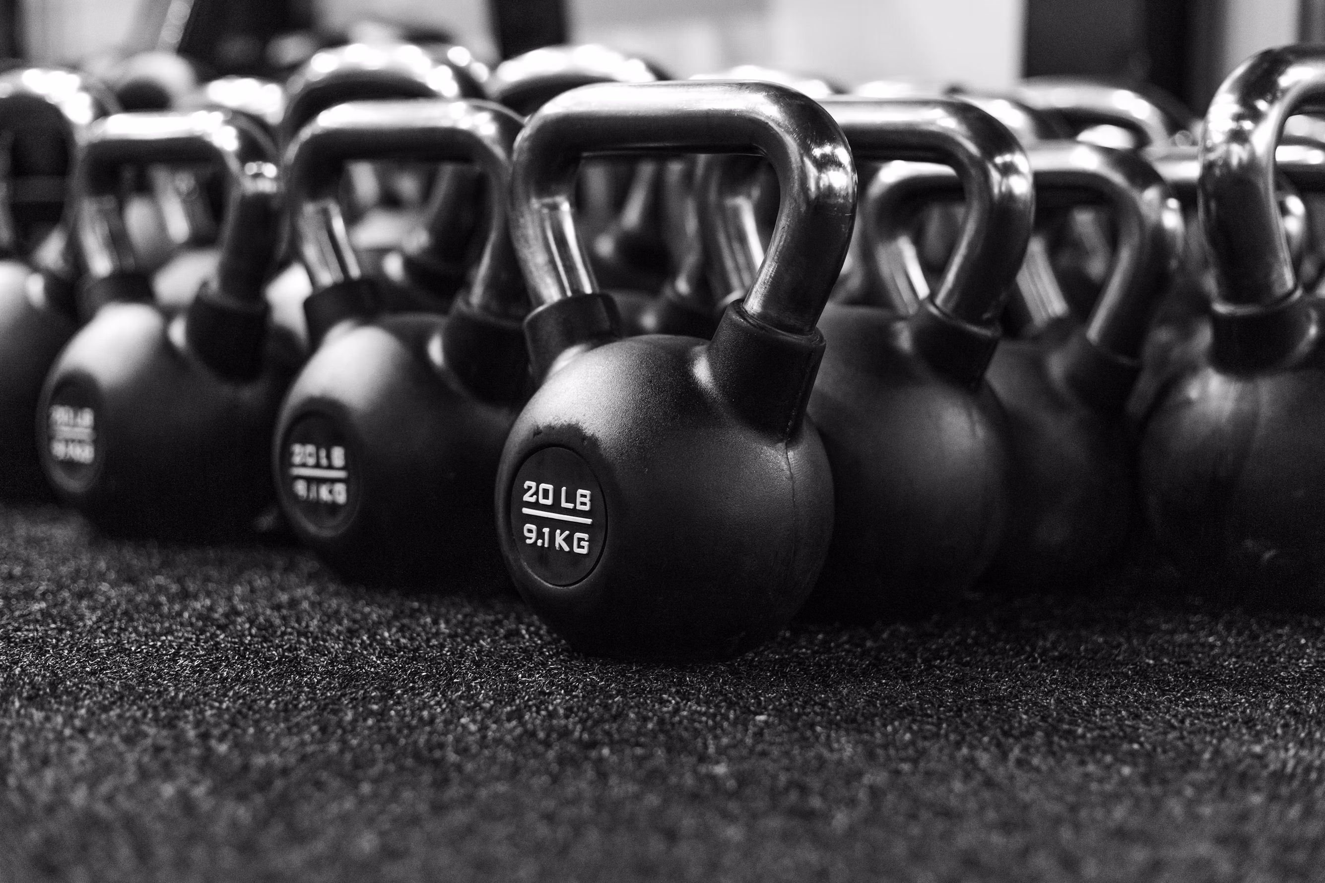 Kettlebell training at OSP Stafford TX