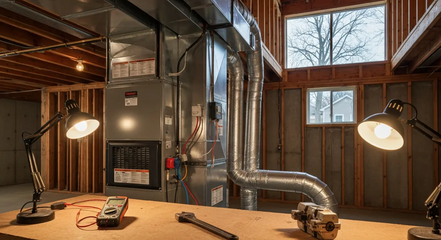 Furnace installation