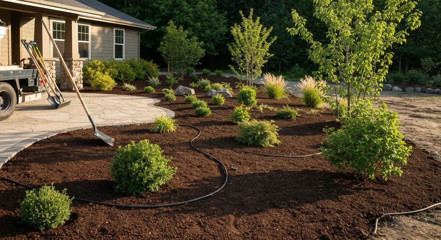 Custom landscape design in Ashland