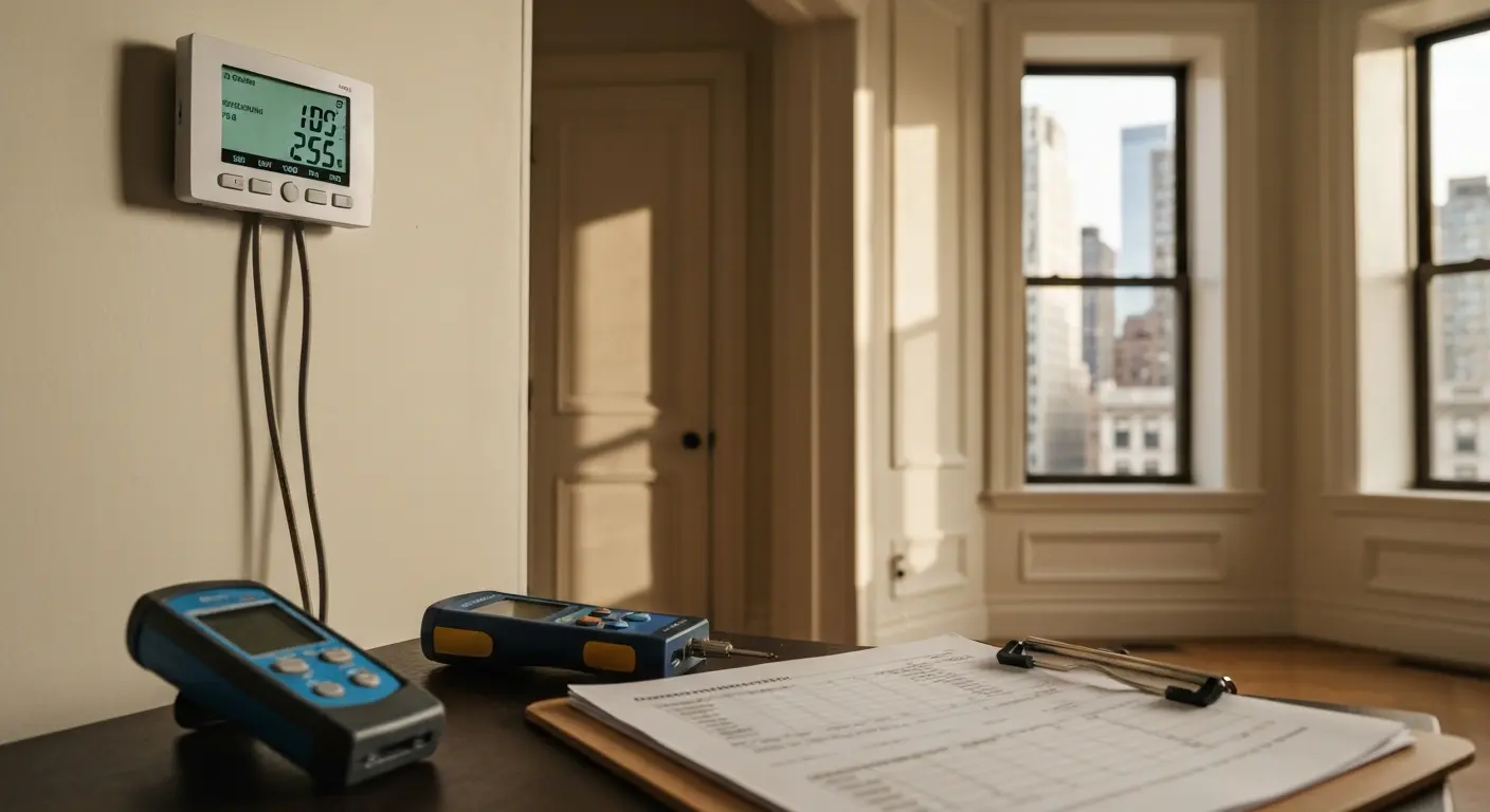 HVAC efficiency monitoring