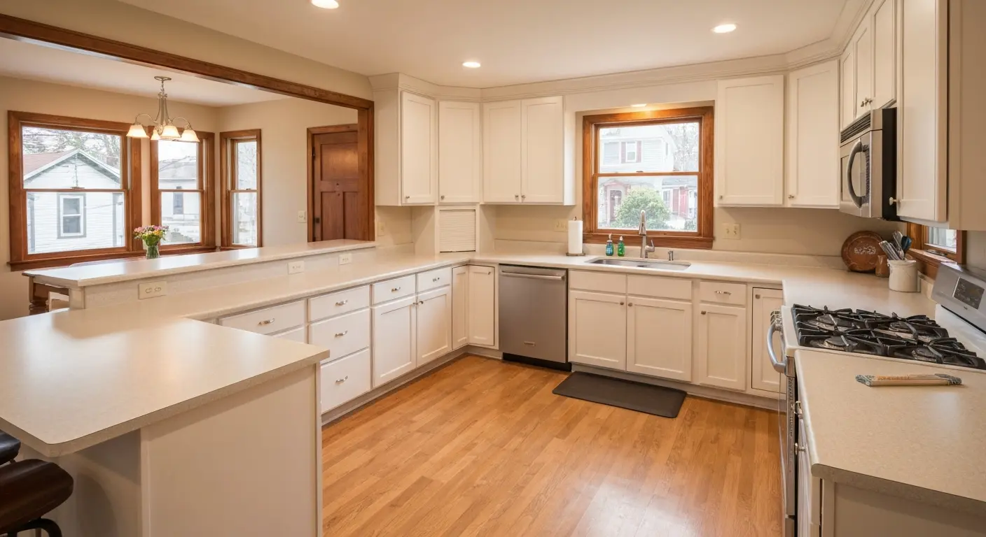 Kitchen layout redesign and workflow optimization