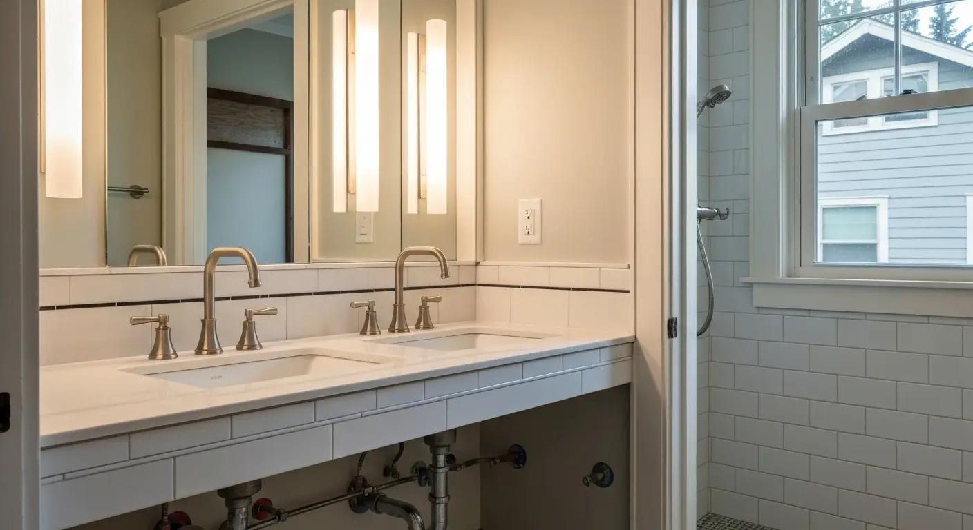 Bathroom upgrade in Ashland