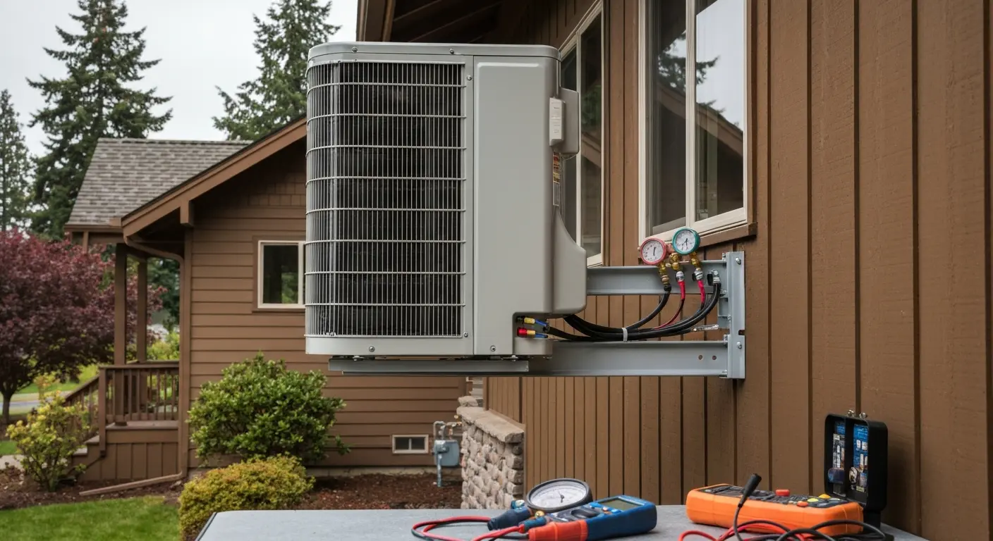 Air conditioning installation