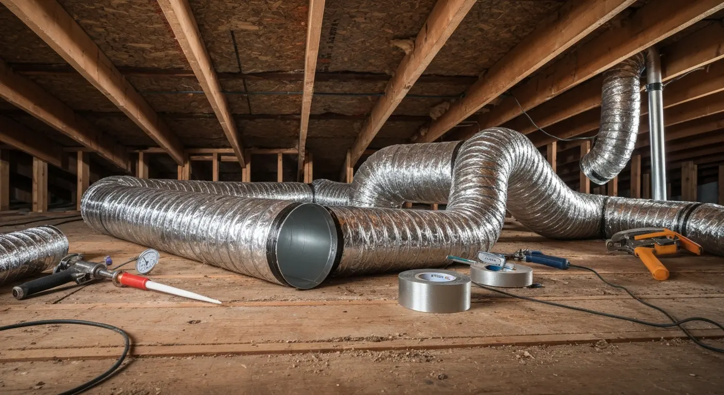 Ductwork inspection and repair