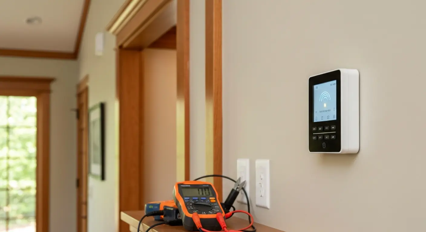 Smart thermostat installation