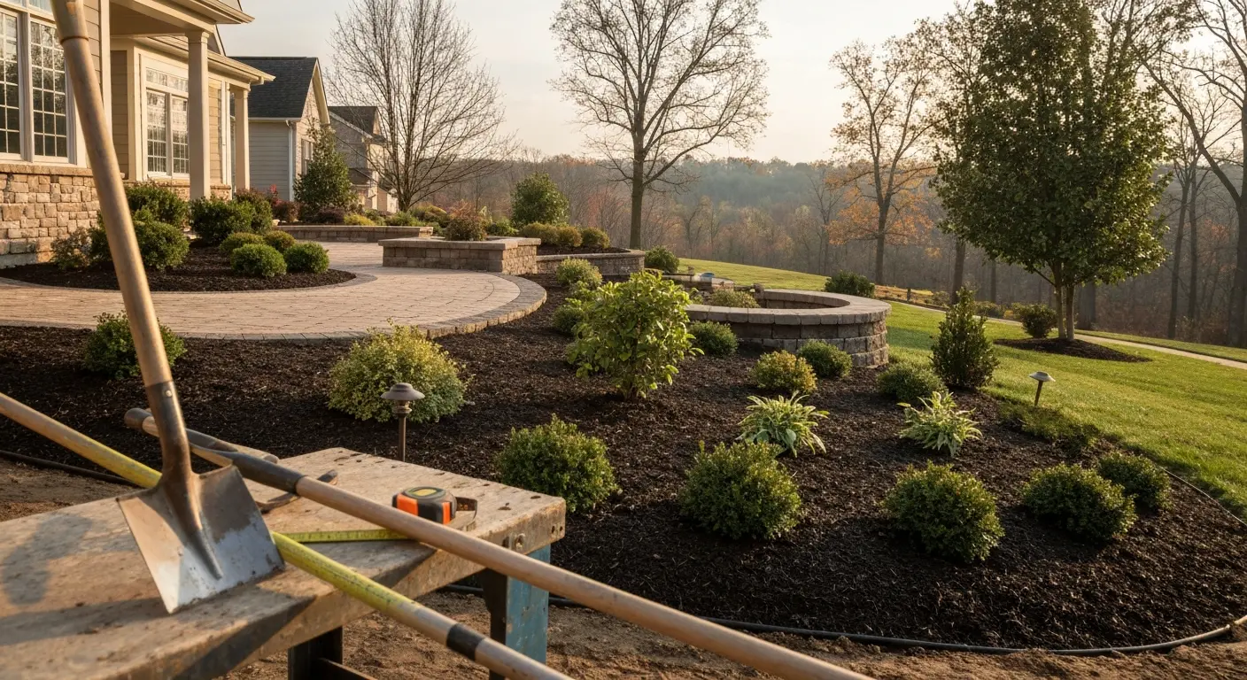 Landscaping design in Grayson