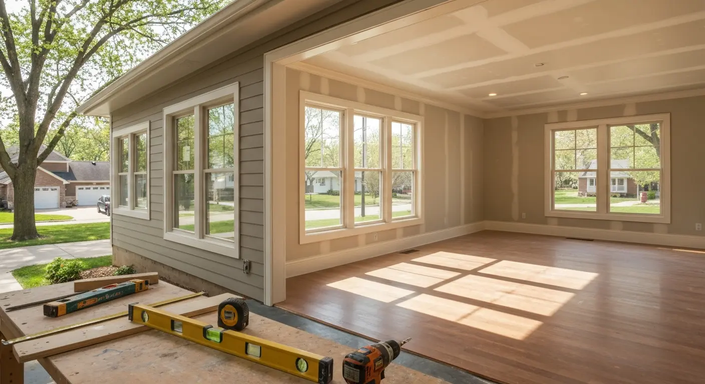 Home addition project