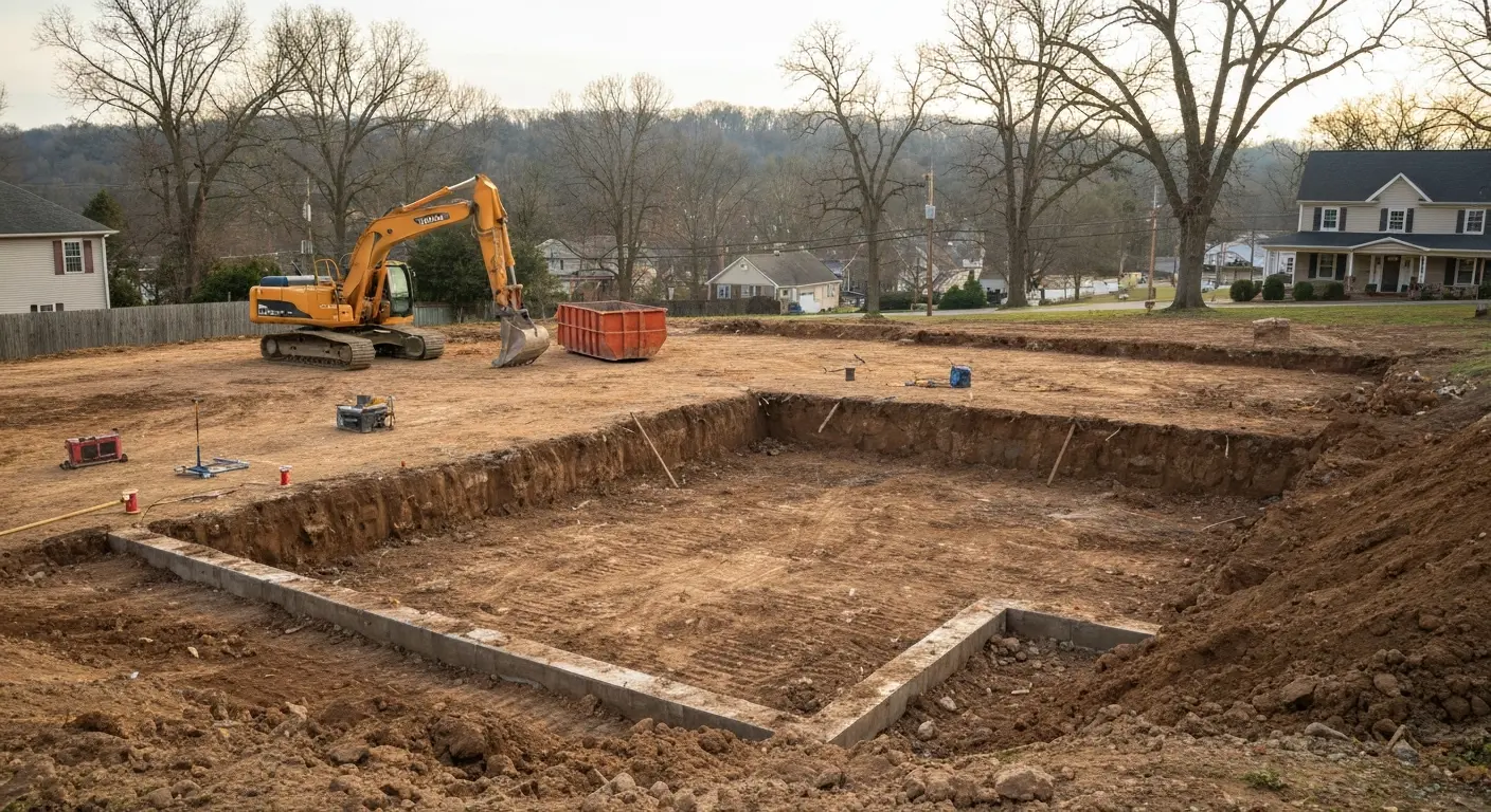 Residential demolition project