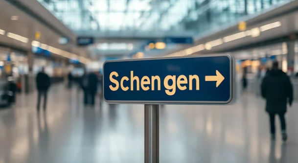 map of schengen area countries in europe for international travelers