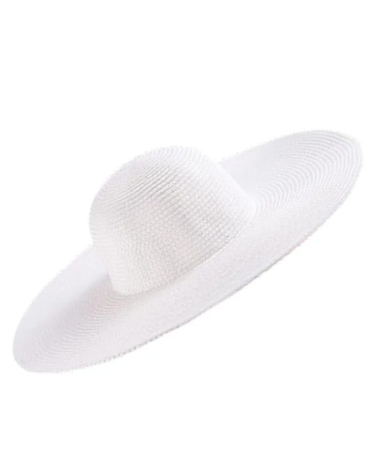 Wide-Brim Beach Sun Hat