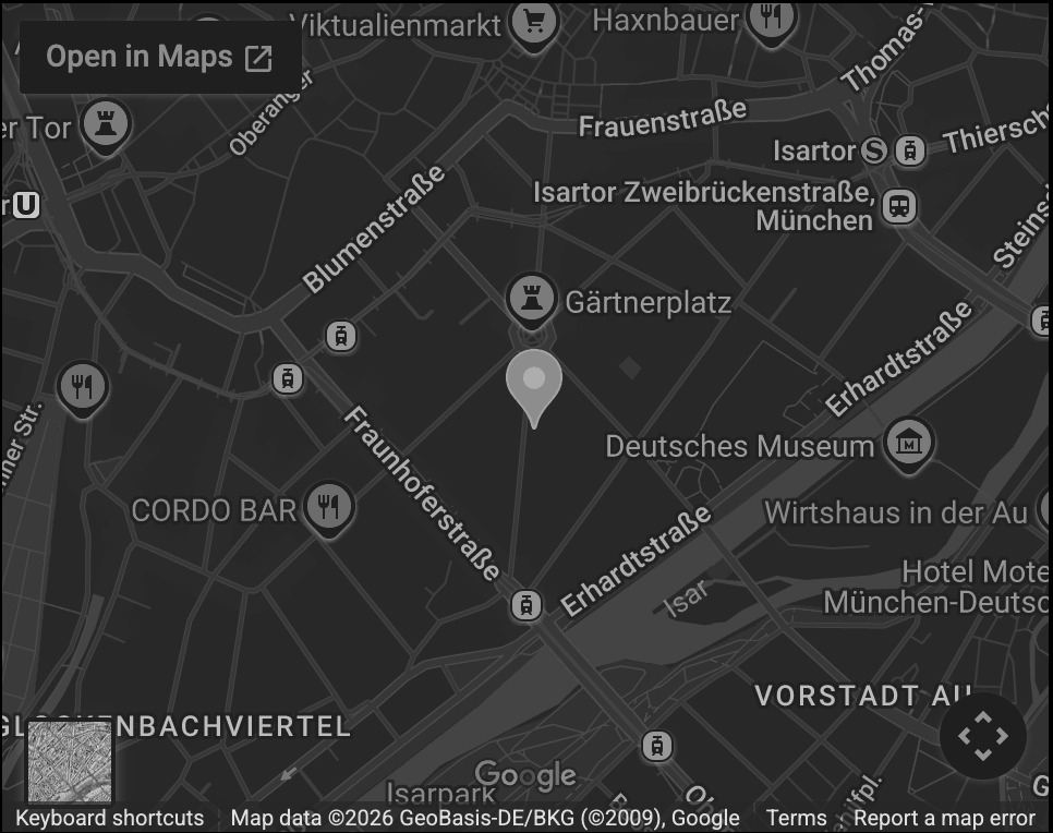 Map to Kinky Slice, Reichenbachstraße 29, 80469 München