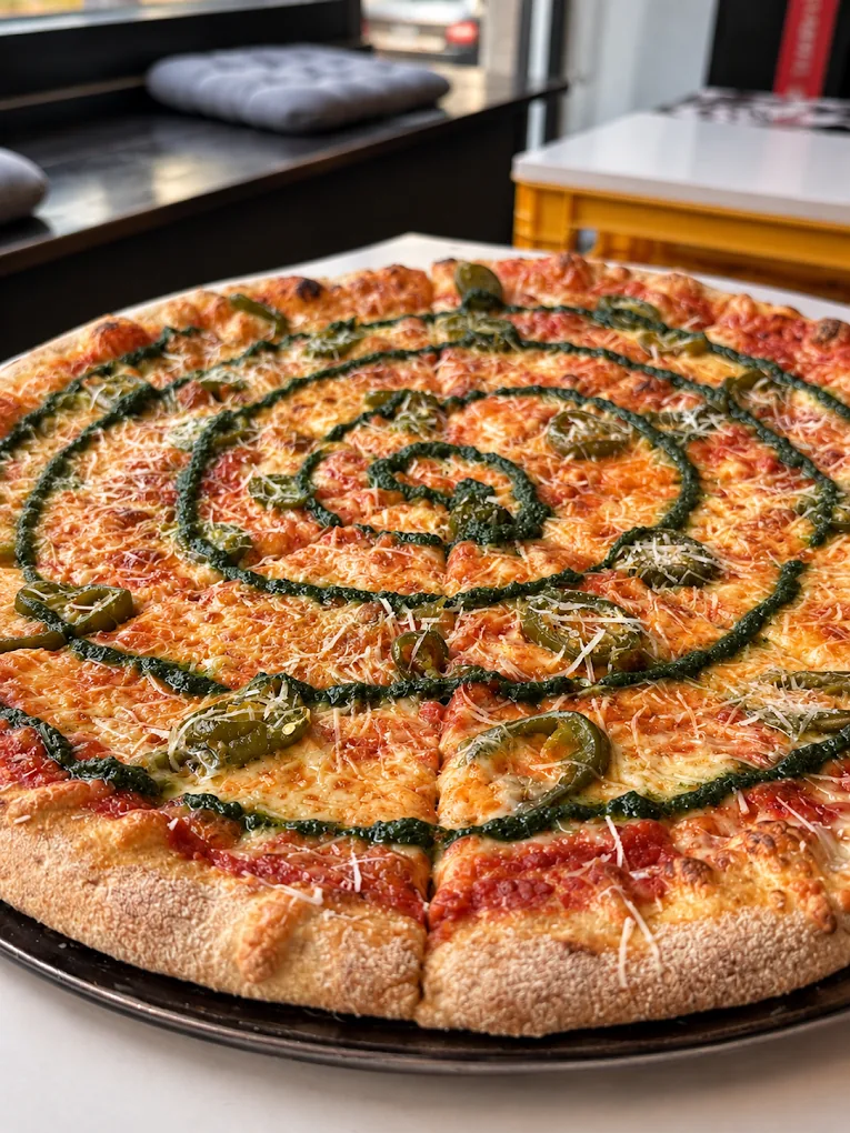 Drunk 'n' Spicy slice