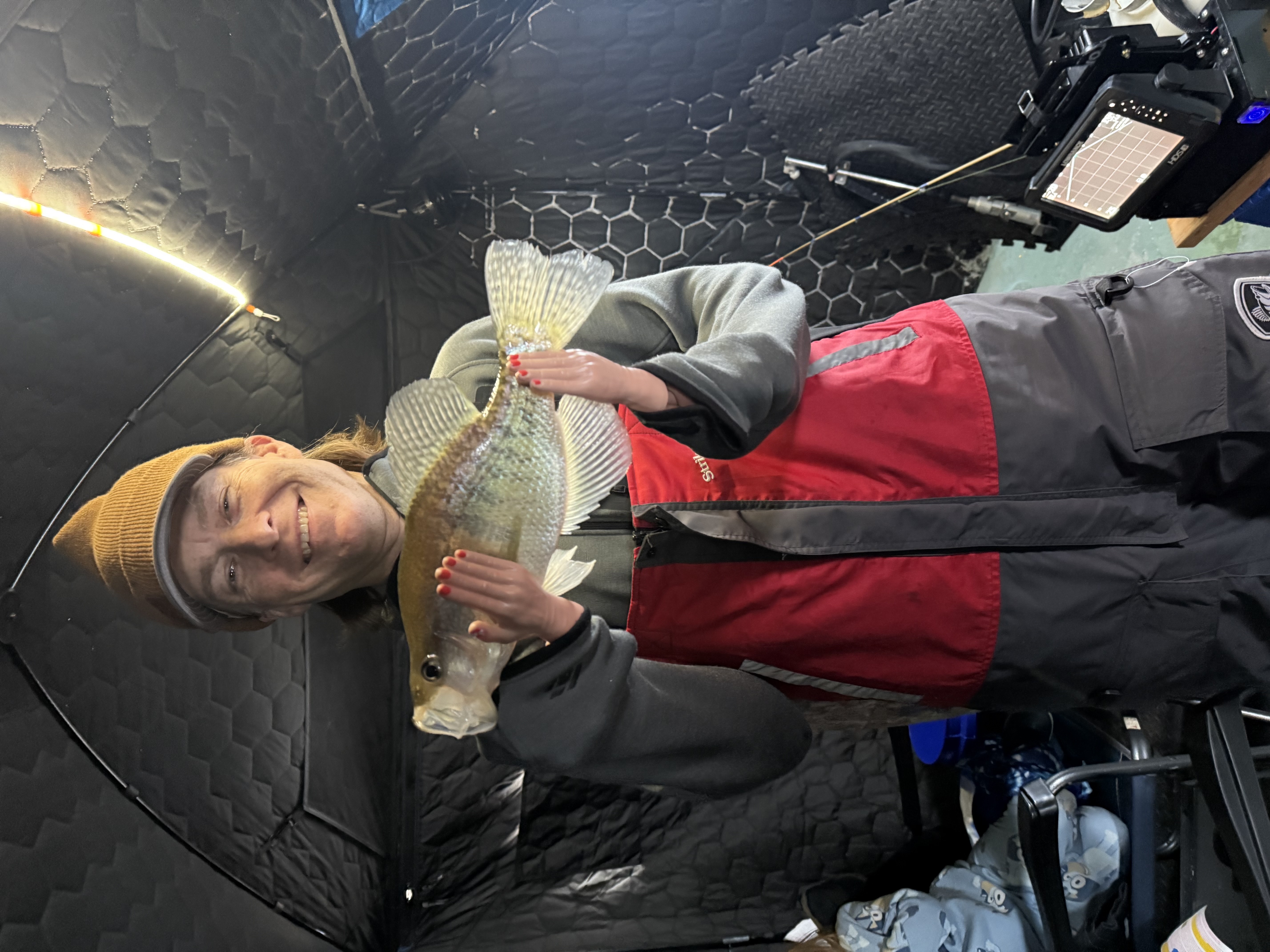 Smallmouth bass fishing along the St. Croix River bluffs