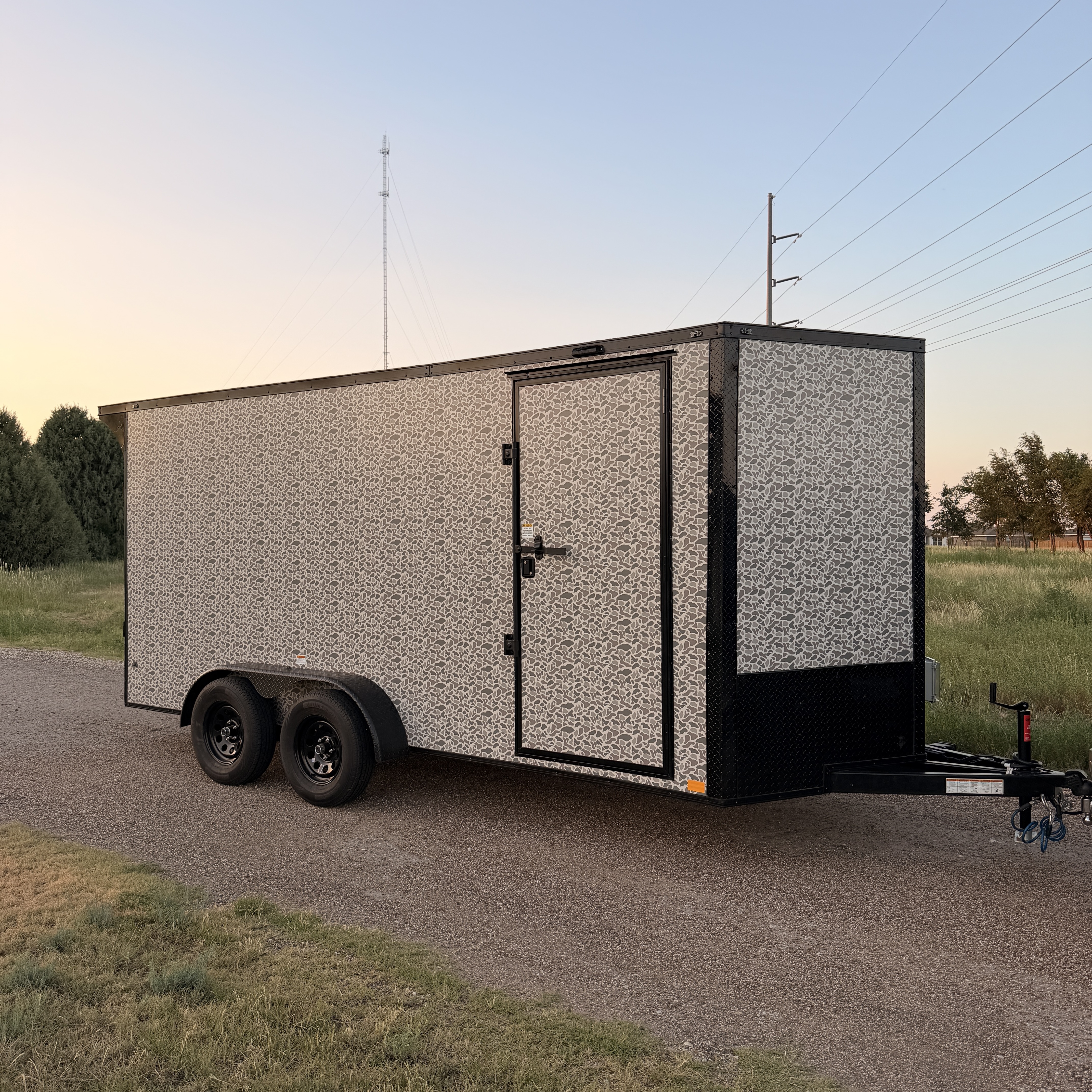 7 by 16 foot enclosed trailer rental in Lubbock, TX