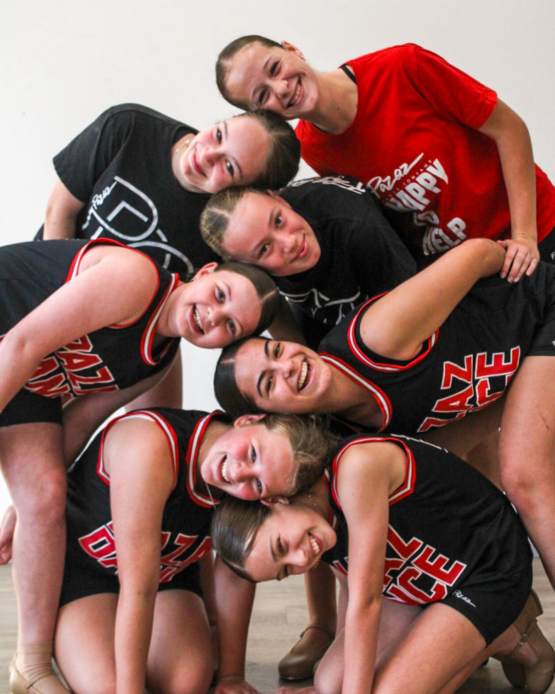 Teachers and students parading with community spirit and joy in Belmont. Join our vibrant dance community in Belmont and Baldivis!