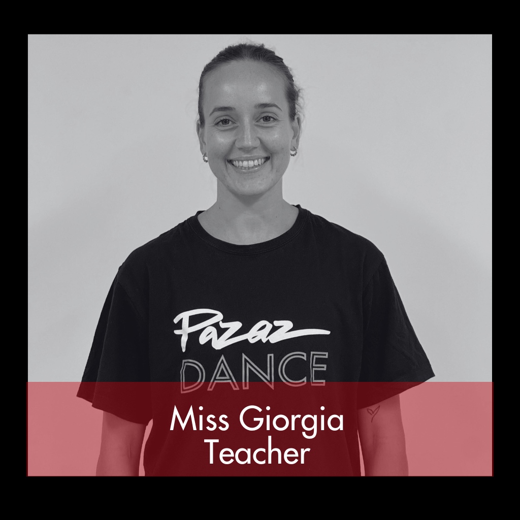 Miss Giorgia, a passionate teacher at Pazaz Dance Co, ignites creativity and camaraderie in Belmont and Baldivis, cultivating an inclusive environment for diverse dance style classes.