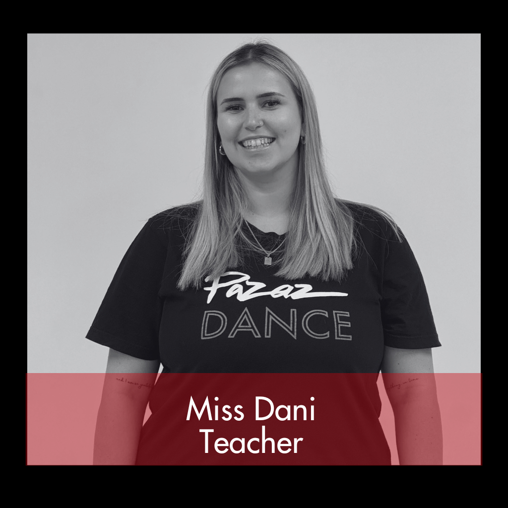 Miss Eliana, a dynamic teacher at Pazaz Dance Co, bringing her passion and expertise to elevate the dance experience in Belmont and Baldivis.