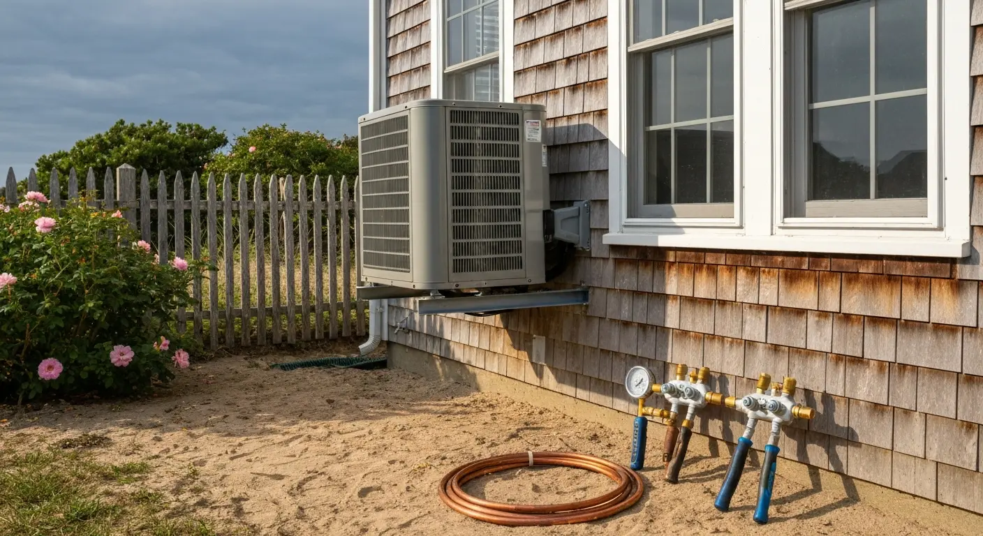 AC installation in Orleans cottage