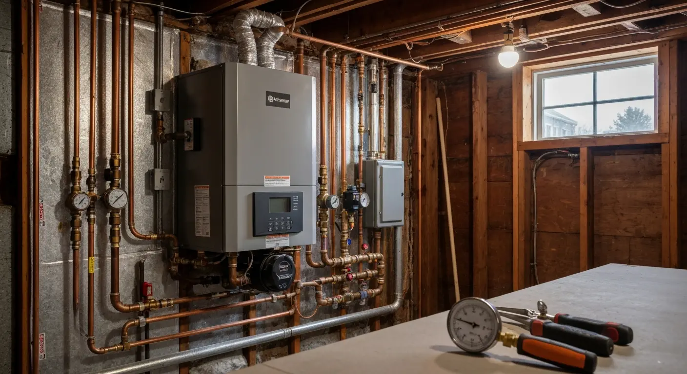 Heating installation