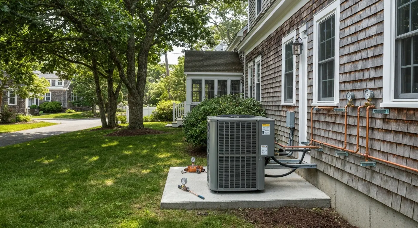 Air conditioning installation