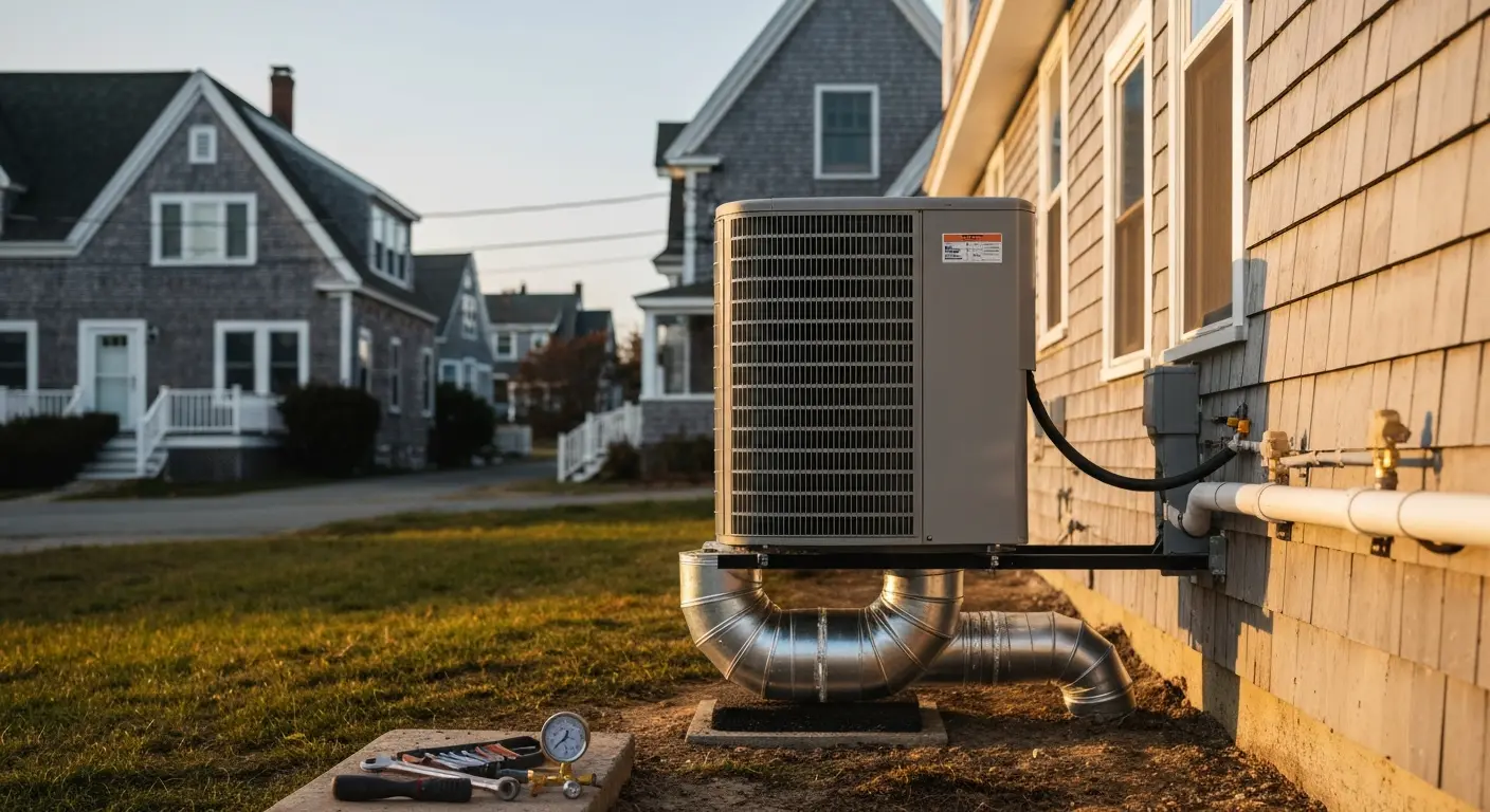 Heat pump installation