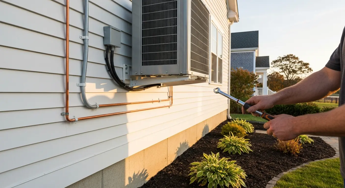 Air conditioning installation
