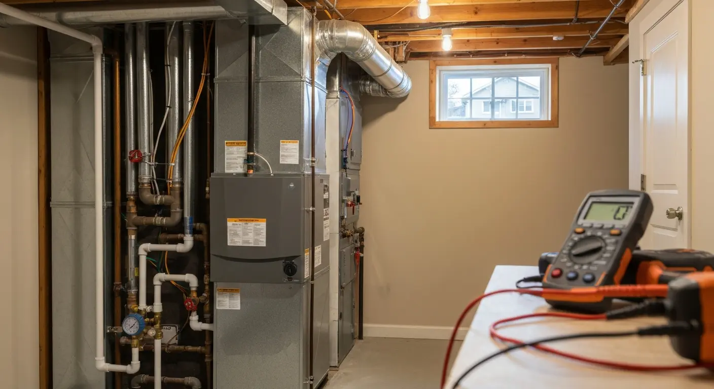 Heating system repair