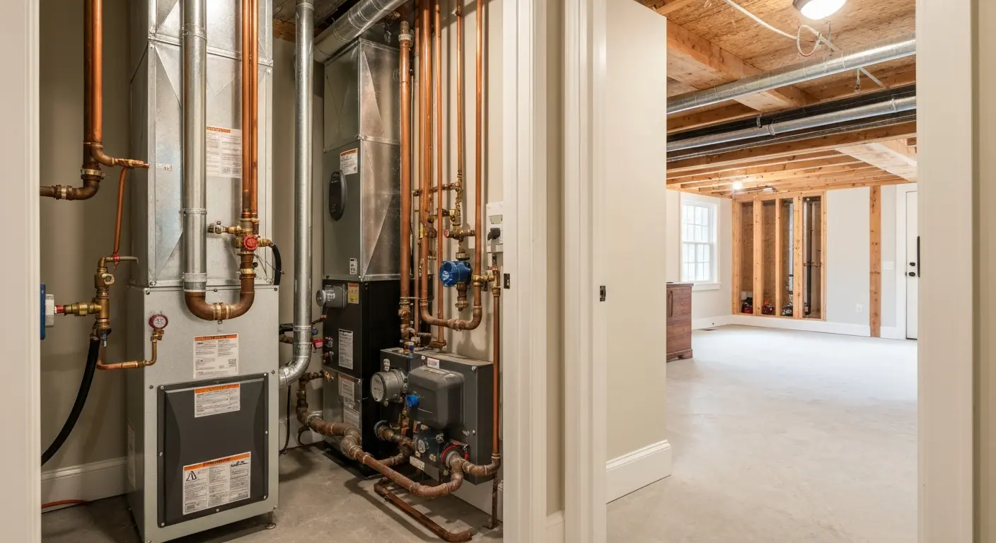 Heating system installation