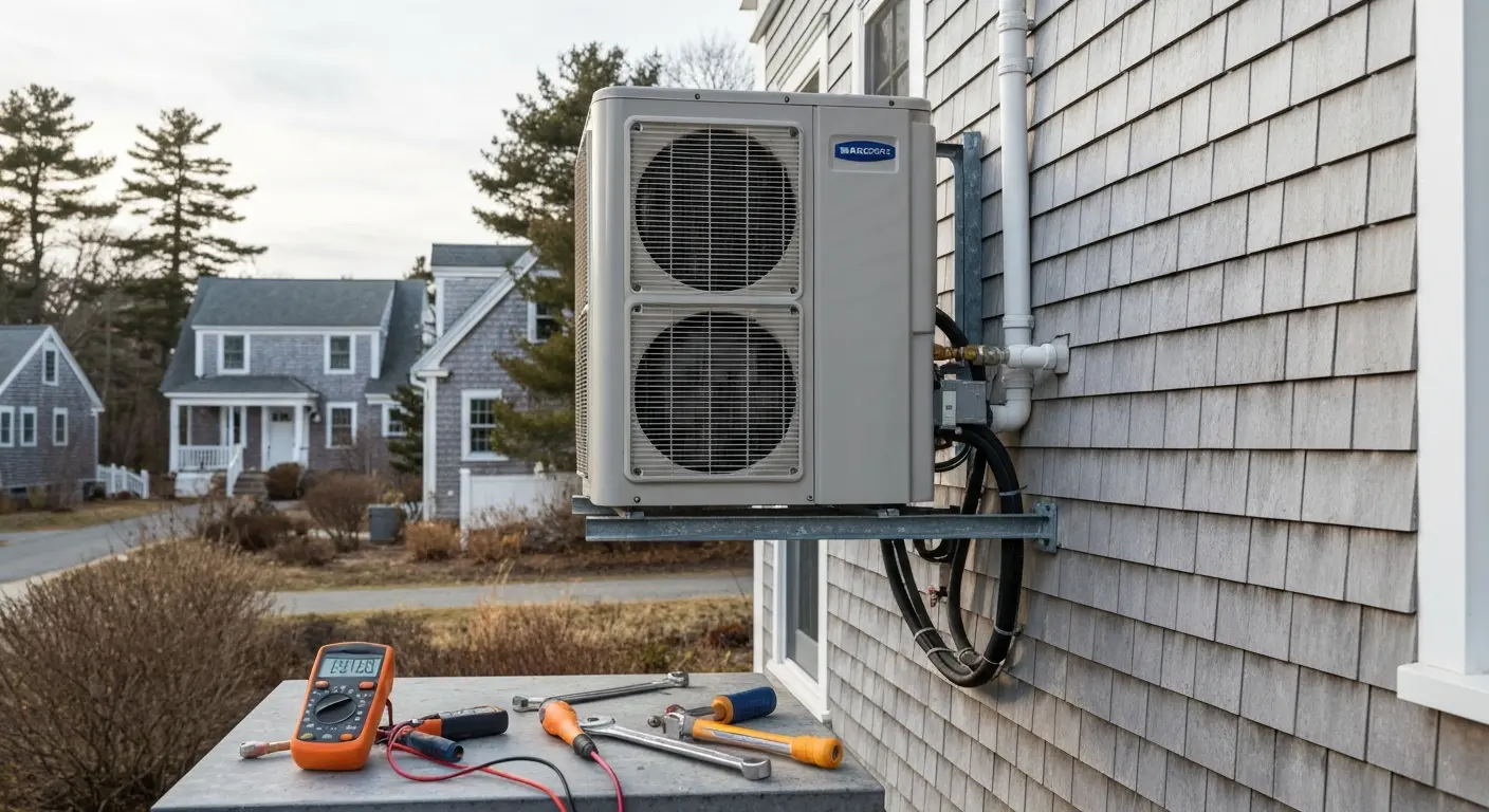 Heat pump maintenance and seasonal inspection