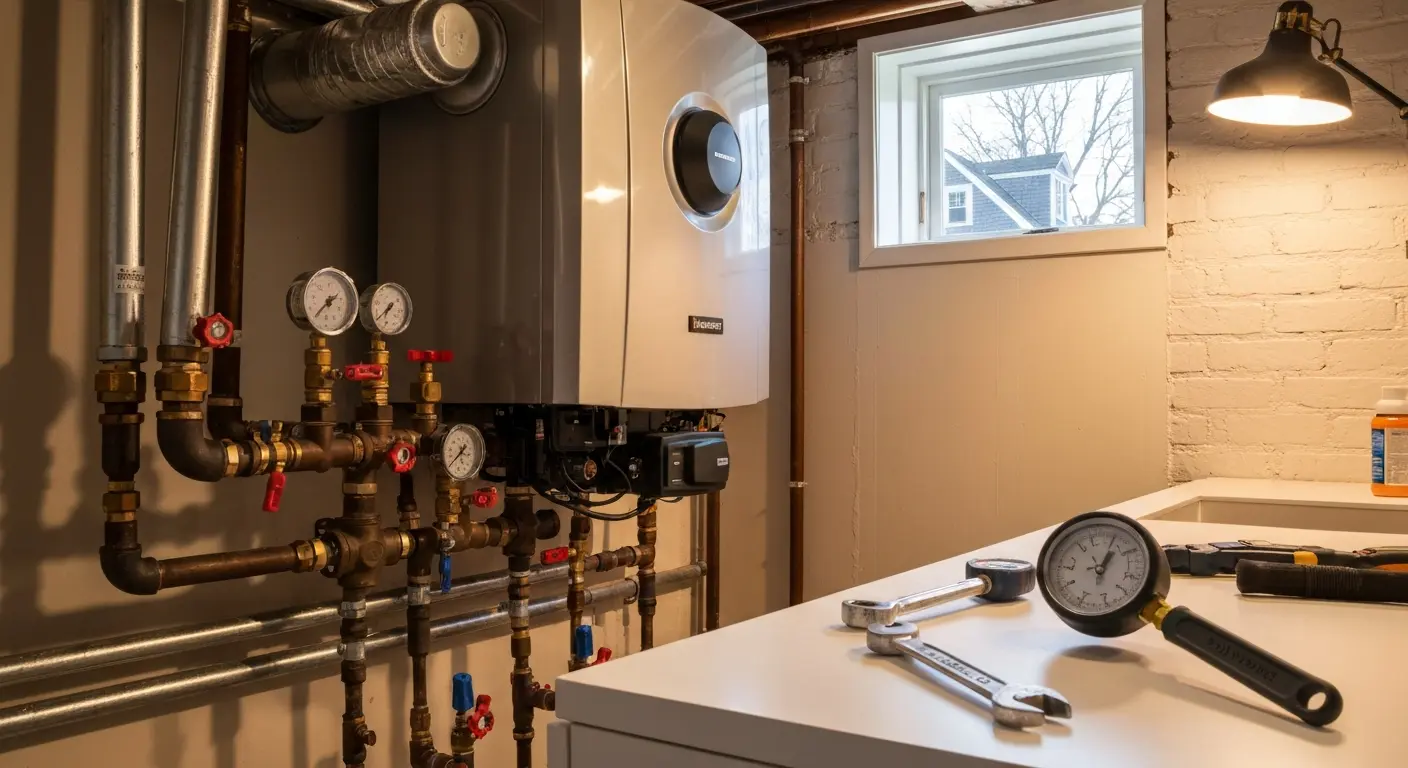Boiler replacement in Yarmouth