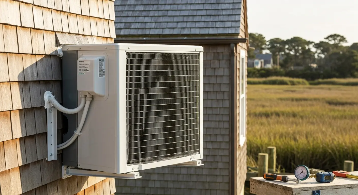 Air conditioning installation