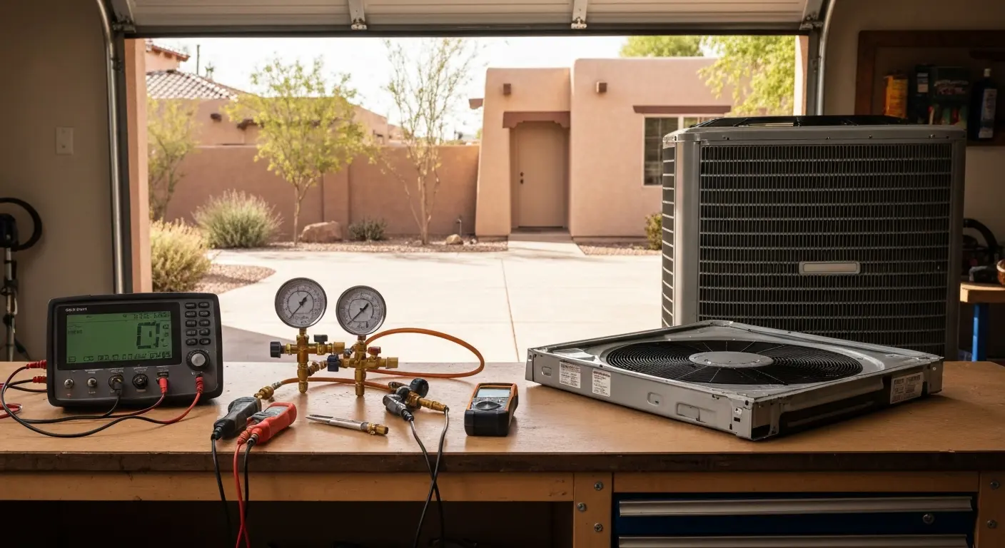 AC repair work