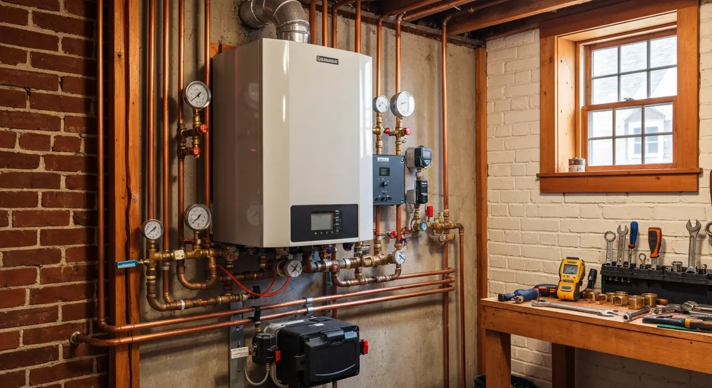 Boiler system installation