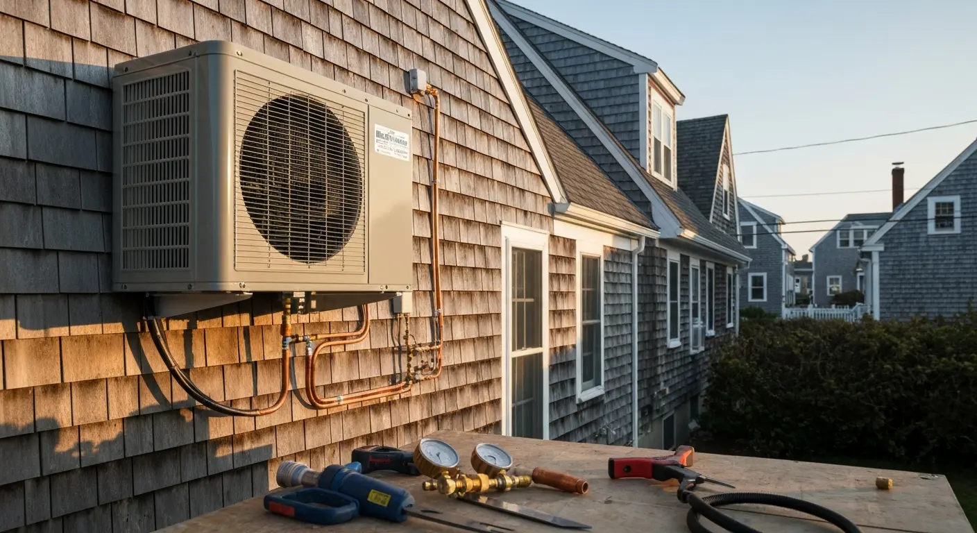 Air conditioning installation
