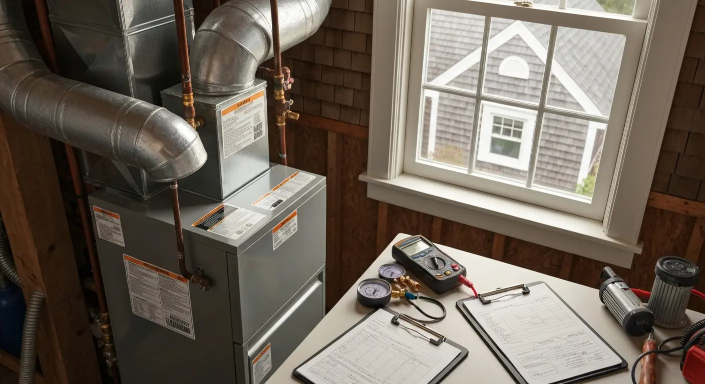Heating system maintenance