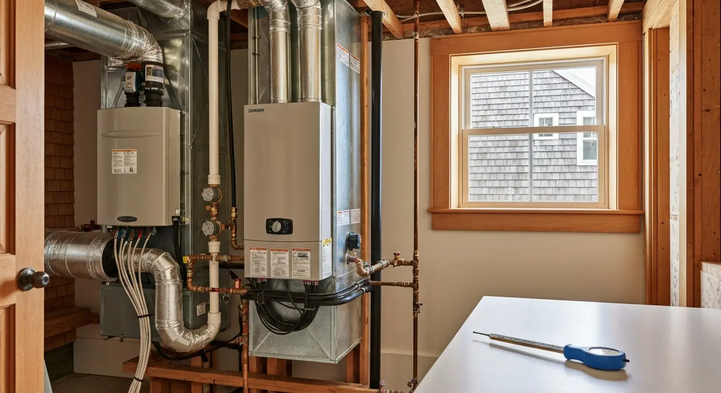 Heating system installation