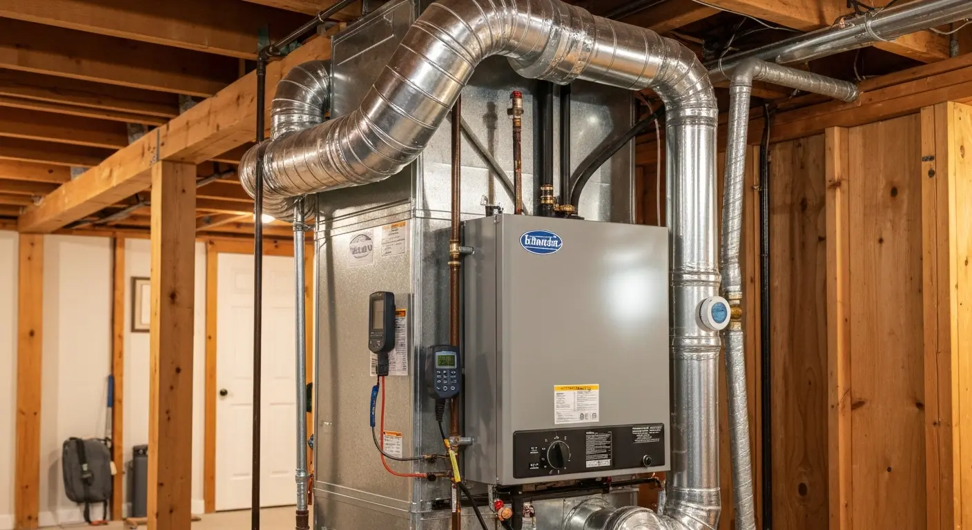 Furnace repair technician