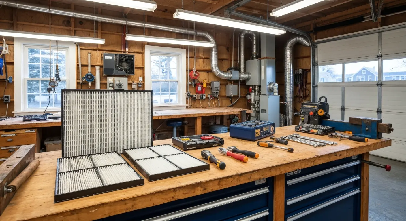 Preventive HVAC maintenance and filter changes