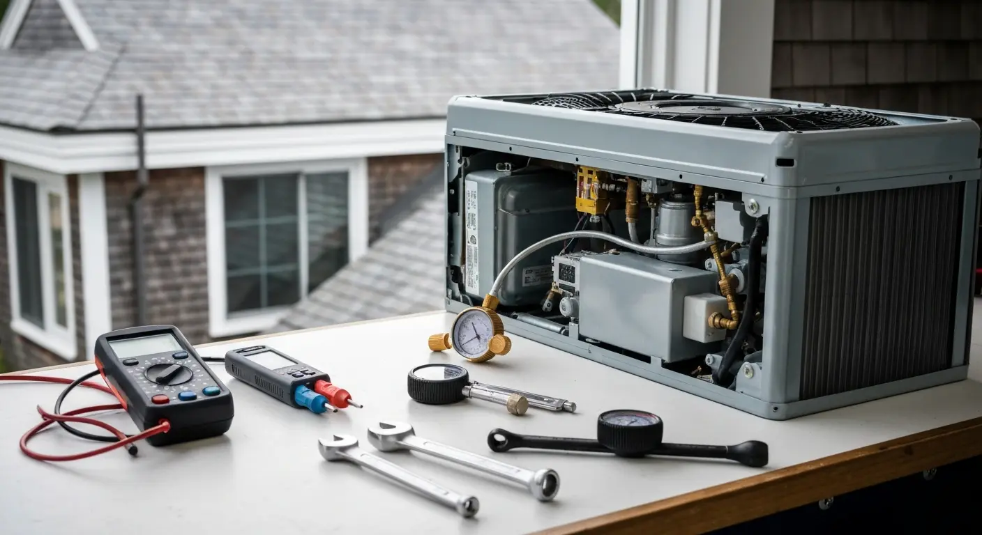 HVAC repair work
